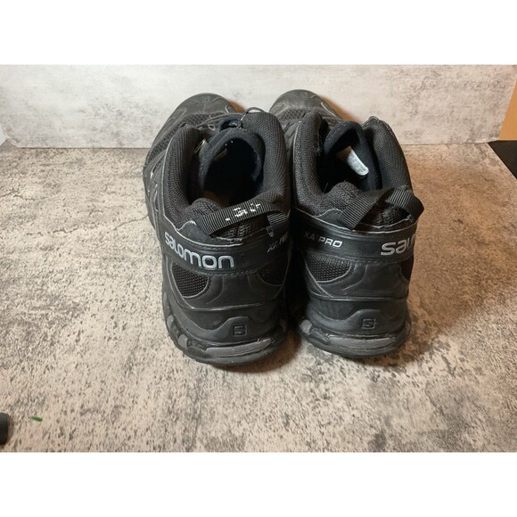 Salomon  Men\'s Trail Running Shoes - Black/Black/Phantom, US 12 EUR 48.5 UK 11.5 main image 5